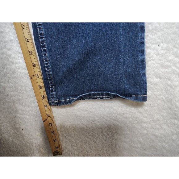 Rythm and Blues Women's Jeans Size 6 Reg Dark Wash 4 Way Stretch - Picture 6 of 9